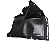 2015-2017 Volkswagen Golf Sportwagen - Front, Driver and Passenger Side, Front Section, Fender Liner