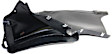 2015-2017 Volkswagen Golf Sportwagen - Front, Driver and Passenger Side, Front Section, Fender Liner