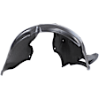 Front, Driver and Passenger Side Fender Liner CAPA Certified