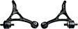 Front, Driver and Passenger Side, Lower Control Arms