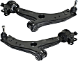 Front, Driver and Passenger Side, Lower Control Arms