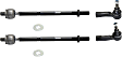 Front, Driver and Passenger Side, Inner and Outer Tie Rod Ends