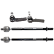 Front, Driver and Passenger Side, Inner and Outer Tie Rod End