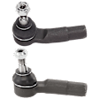 Front, Driver and Passenger Side, Outer Tie Rod End