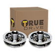 2-Wheel Set Driver and Passenger Side Wheel Hubs, Without Bearing, 5 x 3.94 in. Bolt Pattern