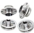4-Wheel Set Front and Rear, Driver and Passenger Side Wheel Hubs