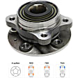 2003-2007 Volvo XC90 - Front, Driver and Passenger Side Wheel Hub, 5 lugs, With Bearing
