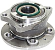 Rear, Driver and Passenger Side Wheel Hub, 5 Lugs, With Bearing