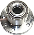 Front and Rear, Driver and Passenger Side Wheel Hub, 5 Lugs, With Bearing, AWD