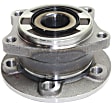 Rear, Driver and Passenger Side Wheel Hub, 5 Lugs, With Bearing, AWD