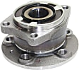 Rear, Driver and Passenger Side Wheel Hub, 5 Lugs, With Bearing, AWD