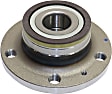 2-Wheel Set Rear, Driver and Passenger Side Wheel Hubs, With Bearings, ABS Encoder, Non- Driven, 5 Studs