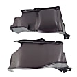 2004-2005 Volkswagen Beetle - Driver and Passenger Side Engine Splash Shields, Hatchback