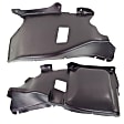 2003 Volkswagen Beetle - Driver and Passenger Side Engine Splash Shield, 2-Door, Convertible