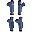 2001-2006 Audi A4 - Fuel Injectors, 4 Cyl., 1.8L Engine