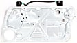 Front, Driver and Passenger Side Window Regulators, Power, with Panel, without Motor, Hatchback