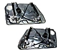 2001 Volkswagen Passat - Front, Driver and Passenger Side Power Window Regulator, Without Motor, For Models With Panel