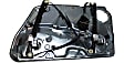 2001 Volkswagen Passat - Front, Driver and Passenger Side Power Window Regulator, Without Motor, For Models With Panel