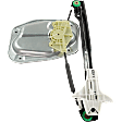 Rear, Driver and Passenger Side Power Window Regulator, Without Motor