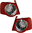 Driver and Passenger Side Halogen Tail Light, With bulb(s), OE Replacement