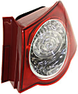 Driver and Passenger Side Halogen Tail Light, With bulb(s), OE Replacement
