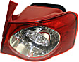 Driver and Passenger Side Halogen Tail Light, With bulb(s), OE Replacement