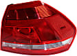 Driver and Passenger Side, Outer Tail Lights, with Bulbs, Halogen, Mounts on Body, CAPA Certified