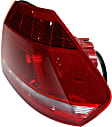 Driver and Passenger Side, Outer Tail Lights, with Bulbs, Halogen, Mounts on Body, CAPA Certified