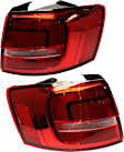 Driver and Passenger Side, Outer Tail Lights, with Bulbs, Halogen, Mounts on Body, For Models Without LED Lights, CAPA Certified