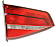 Driver and Passenger Side, Inner Tail Lights, with Bulbs, Halogen, Mounts on Trunk Lid, For Models Without LED Lights
