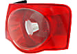 Driver and Passenger Side, Outer Halogen Tail Light, With bulb(s), OE Replacement
