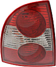 Driver and Passenger Side Halogen Tail Light, With bulb(s), OE Replacement, Sedan