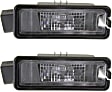 Rear, Driver and Passenger Side License Plate Lights