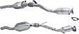 2000-2001 Audi A6 Quattro - Driver and Passenger Side Catalytic Converters, Federal EPA Standard, 46-State Legal (Cannot ship to CA, CO, NY or ME)