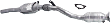2000-2001 Audi A6 Quattro - Driver and Passenger Side Catalytic Converters, Federal EPA Standard, 46-State Legal (Cannot ship to CA, CO, NY or ME)