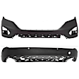 Rear, Upper And Lower Upper - Primed, Lower - Textured Bumper Cover SEL