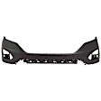 Rear, Upper And Lower Upper - Primed, Lower - Textured Bumper Cover SEL