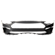 Front and Rear Primed Bumper Cover CAPA Certified