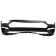 Front and Rear Primed Bumper Cover
