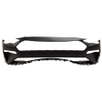 Front and Rear Primed Bumper Cover CAPA Certified