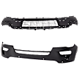 Front, Upper and Lower Front - Primed, Rear - Textured Bumper Cover