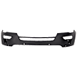 Front, Upper and Lower Front - Primed, Rear - Textured Bumper Cover
