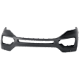 Front, Upper and Lower Upper - Primed, Lower - Textured Bumper Cover 2.3L, 4Cyl