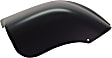 2007 Freightliner Columbia - Front, Driver and Passenger Side Bumper End, Painted Black, Plastic