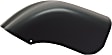 2007 Freightliner Columbia - Front, Driver and Passenger Side Bumper End, Painted Black, Plastic