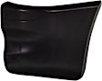 2007 Freightliner Columbia - Front, Driver and Passenger Side Bumper End, Painted Black, Plastic