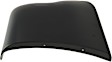 2007 Freightliner Columbia - Front, Driver and Passenger Side Bumper End, Painted Black, Plastic