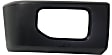 Front, Driver and Passenger Side Bumper End, Primed Plastic CAPA Certified