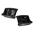 Front, Driver and Passenger Side Bumper Reinforcements, For Models without Fog Light