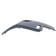 Front, Driver and Passenger Side Bumper End, Painted Gray Plastic